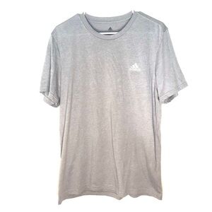 2/$15 Adidas - Men’s Gray Short Sleeve Workout T-Shirt Athletic Tee Large